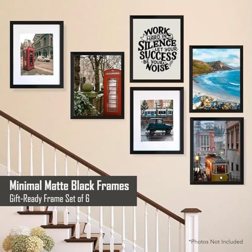 Ekhasa Nostrae Magnetic Sign Holder - 8.5x11" Black Pack of 6 - Image 3