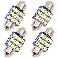 VOANZO 4 x 31 mm Ersatz-Marine-LED-Birnen, 12 Volt, Navigationsbirne für Boote, Anker, Deckslichter, Buglicht, Heckbeleuchtung