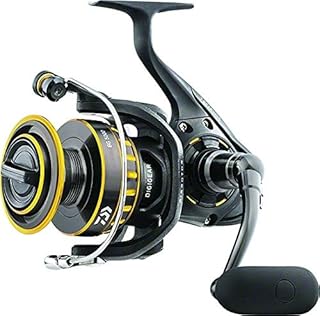 Daiwa BG Saltwater Medium/Xtra Heavy Spinning Reel, Black/Gold - BG3000