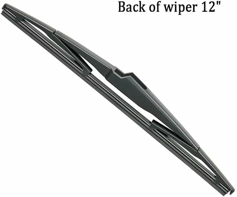 QILING Tergicristallo per Auto per Dacia Sandero Stepway 2021 2022 Tergicristalli Anteriori Parabrezza Spazzola per Parabrezza (Tergicristallo Posteriore)