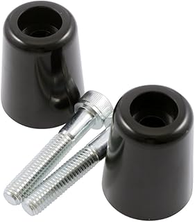 P-W Lenkergewicht Paar, Alu schwarz kompatibel für diverse Kawasaki Originallenker