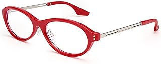 Dollger Oval Blue Light Glasses for Women Men Fashion Retro 90s Small Frame Computer Glasses