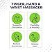 GAME ON Finger Massager for Arthritis, Thumb and Wrist Roller Massager to Support Hand Circulation, Reduce Pain, Numbness and Stiffness
