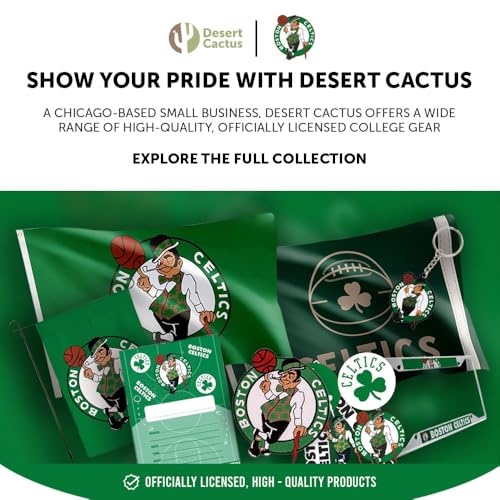 Porte-clés Boston Celtics NBA acrylique finition transparente - 5