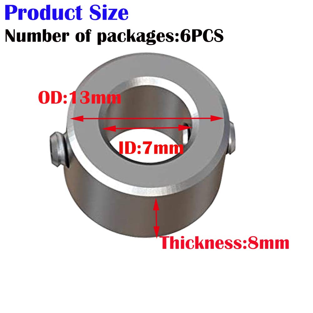 Stop Di Profondità Per Trapano CESFONJER - 6 Pezzi Da 7mm, Con Chiave Esagonale - Foto 5