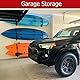 Kajak-Aufbewahrungshaken, 38 cm Wandhalterung, Paddelboard-Aufbewahrungsregal, robuster Surfbrett-Aufhänger, maximale Traglast 68 kg (38 cm x 26,7 cm)
