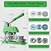 Button Maker Machine 3 Sizes, DIY Pin Making Machine 1+1.25+2.25 inch, Interchangeable Button-Models Badge Button Press Machine with 300 Sets 25+32+58mm Button Maker Supplies&Circle Cutter