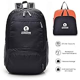 YARD Mochila Plegable Ligera 25L, Mochila Senderismo, Impermeable para Hombre Mujer, para Viajes/Acampada/al Aire Libre