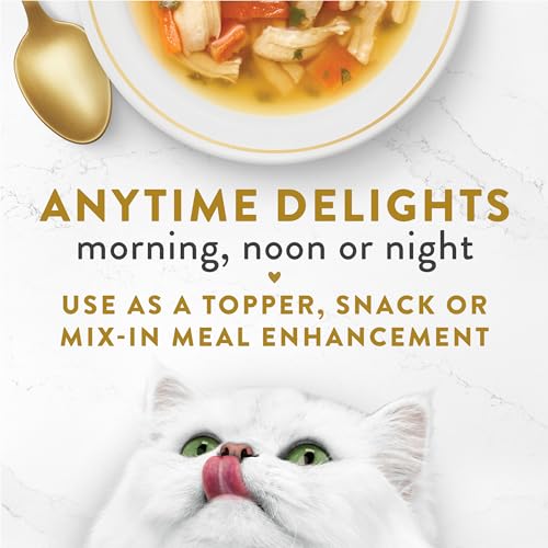 Purina Fancy Feast Broths Classic Cat Food Topper (16 Pack) 1.4 oz - image 5
