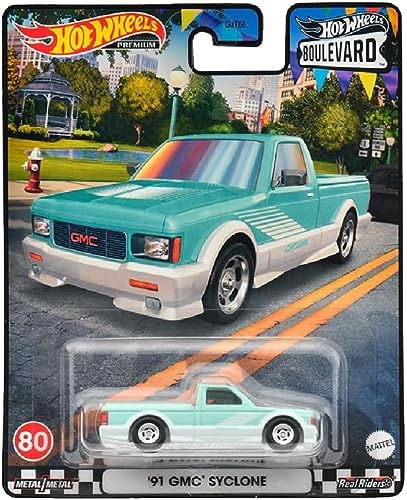 Hot Wheels '91 GMC Syclone, Boulevard Premium miniatura 1