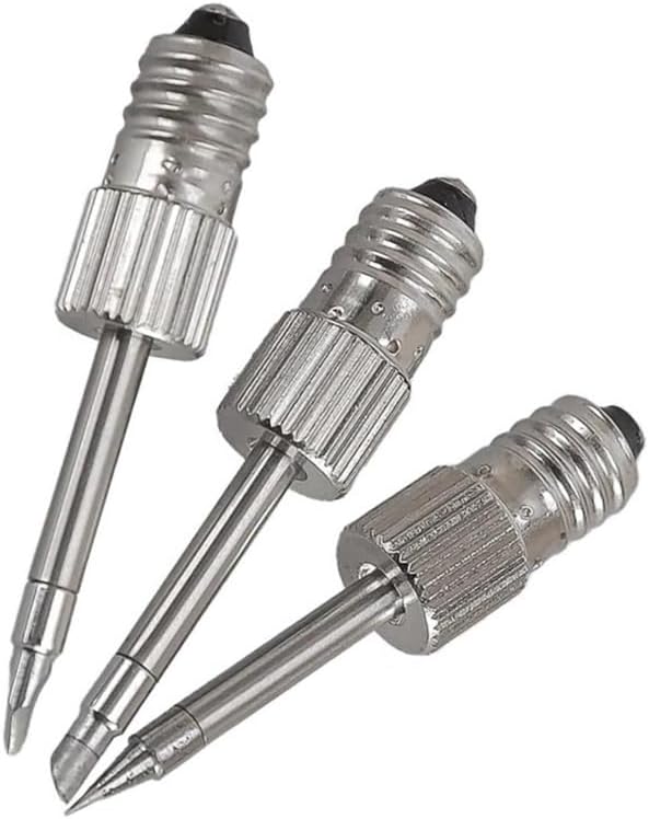 Fit for 3Pcs Silver Portable E10 Interface Soldering Iron USB Welding Tips Set