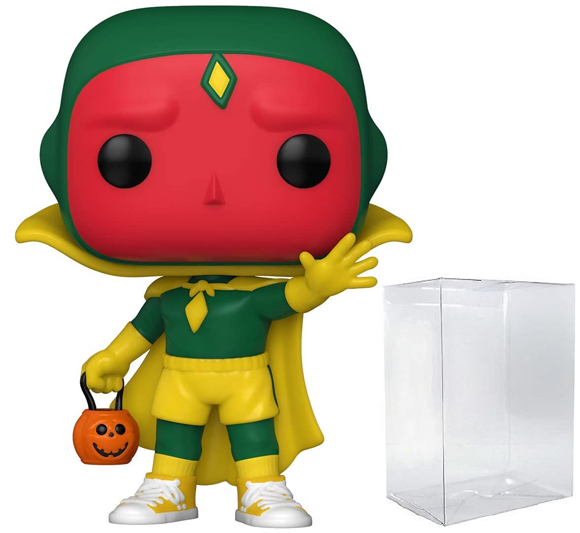 FunkoVision Halloween Pop #716 Pop TV: Wanda Vision Vinyl Figure (Bundled with EcoTek Protector to Protect Display Box)