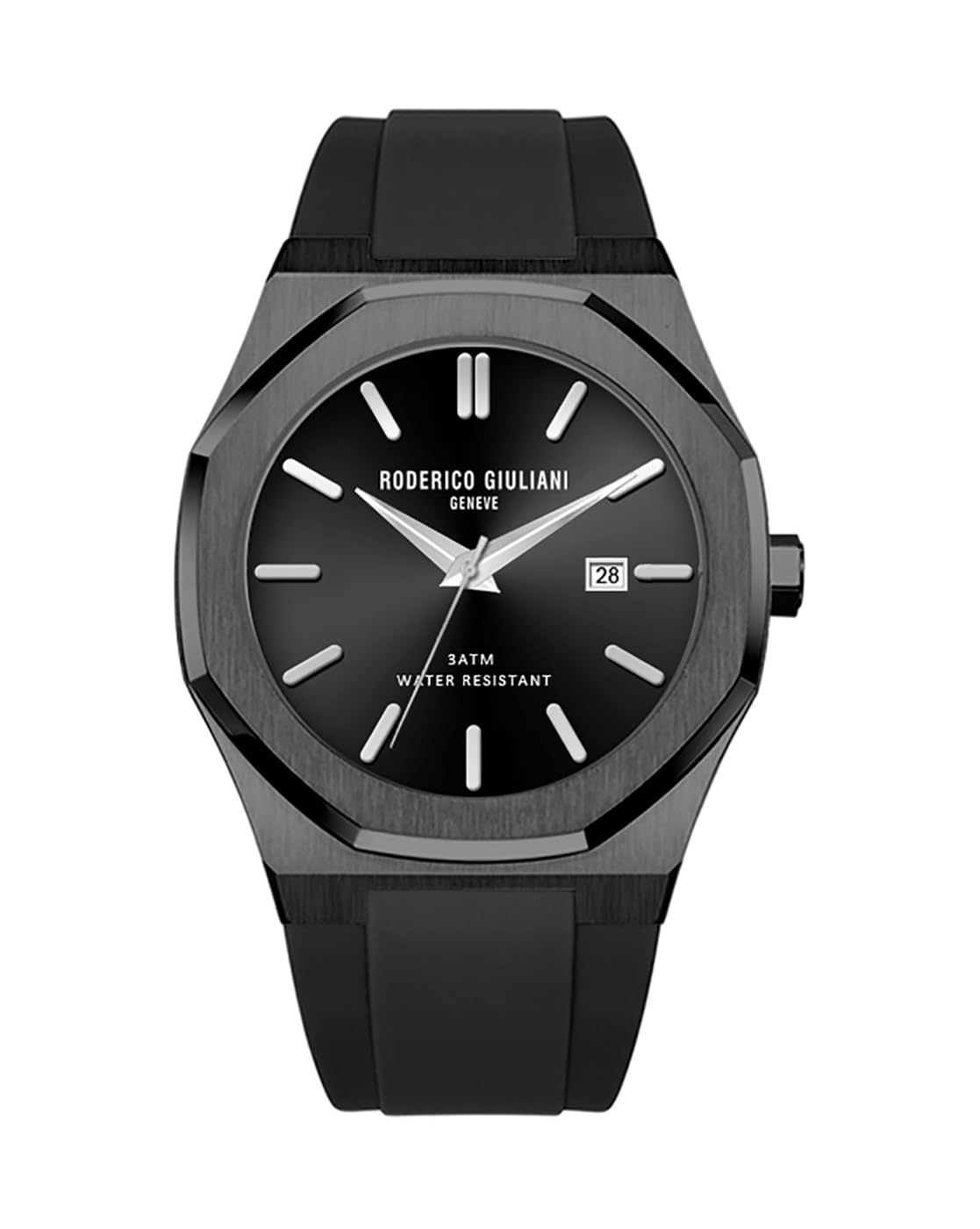 RODERICO GIULIANI Analog Black DIAL Black Silicone Strap Mens Watch MSLA-7102 (B09VQXGHB4) Amazon Price History, Amazon Price Tracker