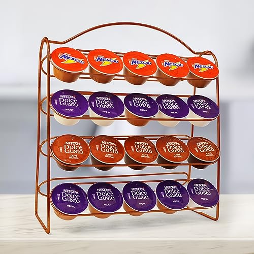 Suporte Organizador Porta 40 Cápsulas de Café Compatível Com 