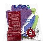 Linda Exfoliating Bath Gloves, Pack of 4 - Image 3