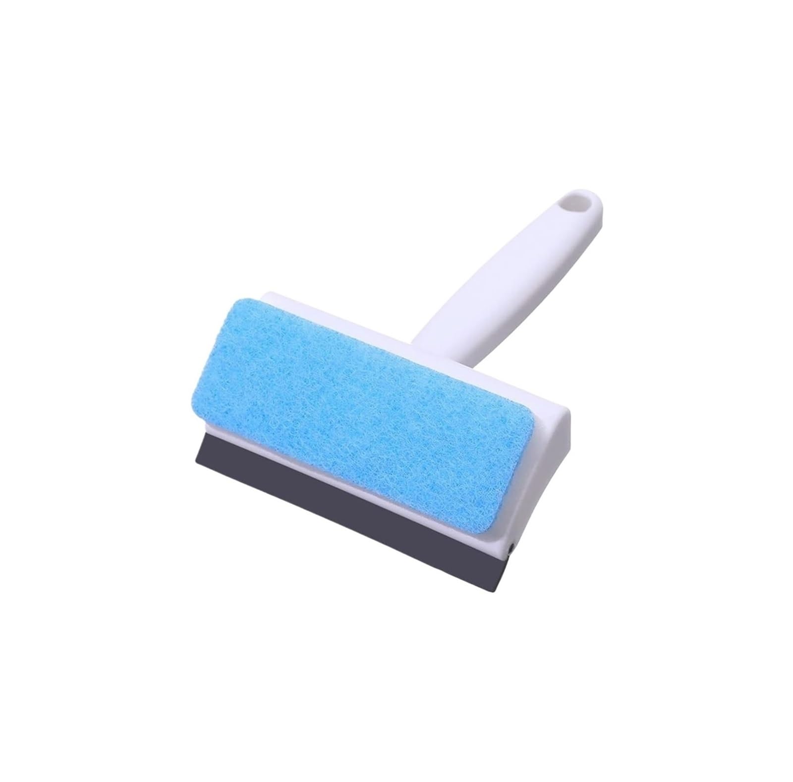 FGJsfhrDTU Blue Double-Sided Sponge Squeegee, Glass Wiper Scraper