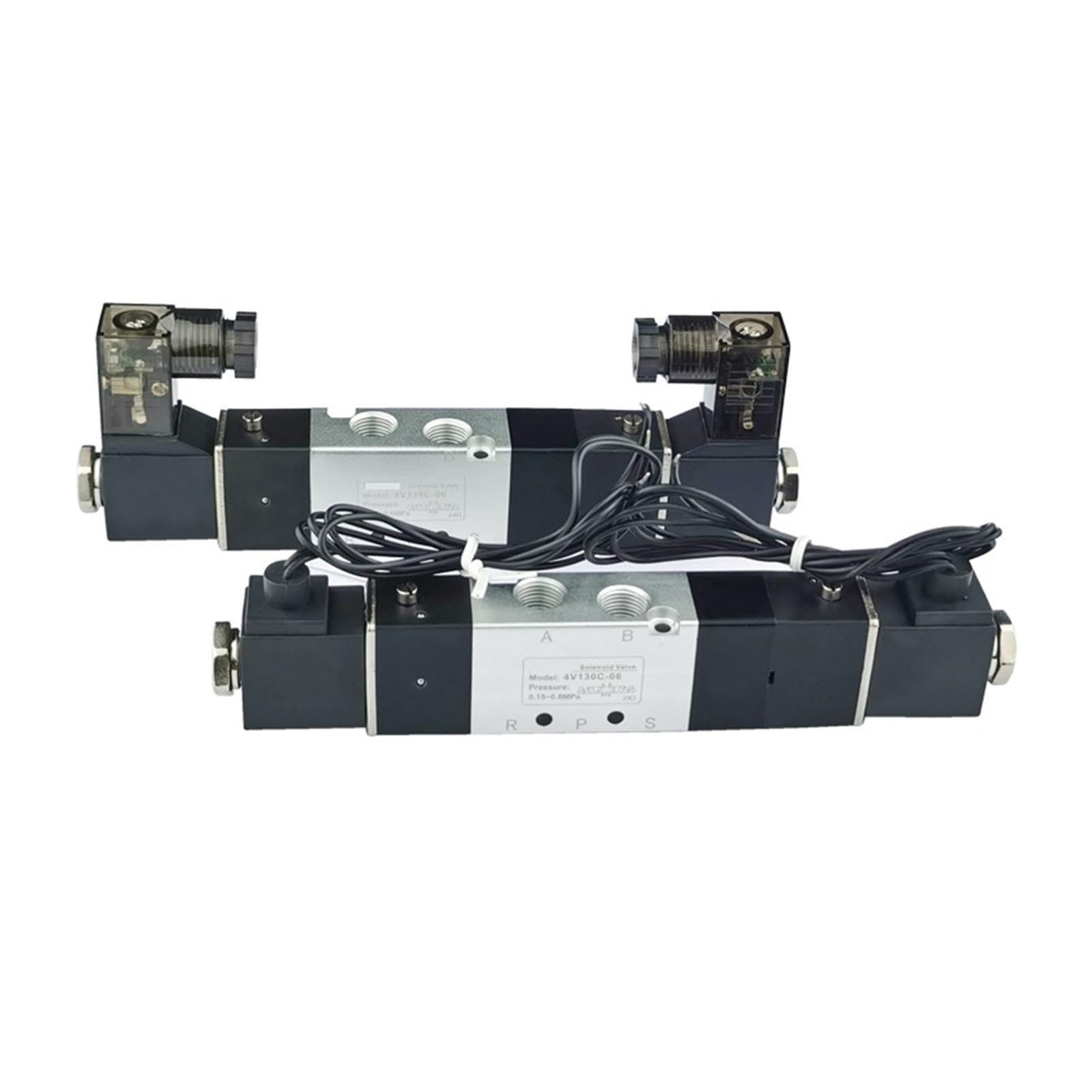 Électrovanne pneumatique 3/2 voies 24V 220V pour distributeur d'air comprimé industriel