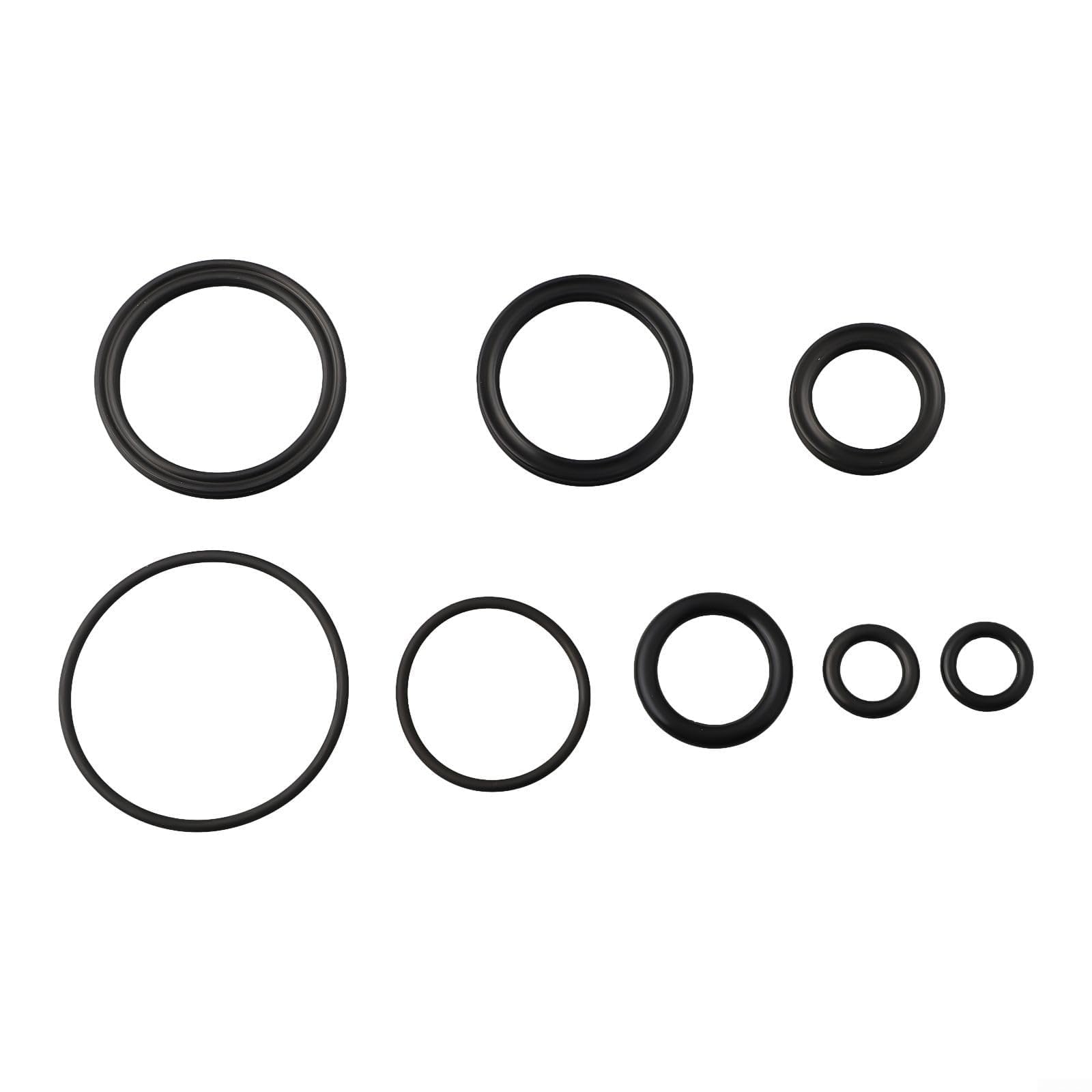 FOX - Kit di guarnizioni O-Ring per ammortizzatori posteriori, set di guarnizioni in gomma per ammortizzatori d'aria RP23, DHX 5.0, CTD, DPS, FLOAT RPL, guarnizioni di ricambio nere (16 pezzi)