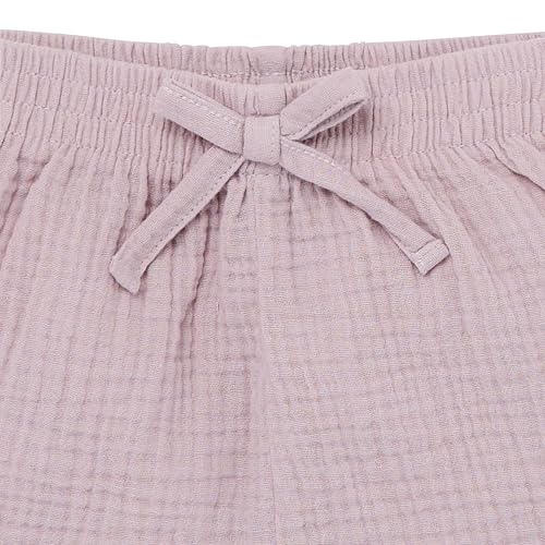 Image of Modern Moments by Gerber Baby Girls' 2-piece Gauze Top & Short Set