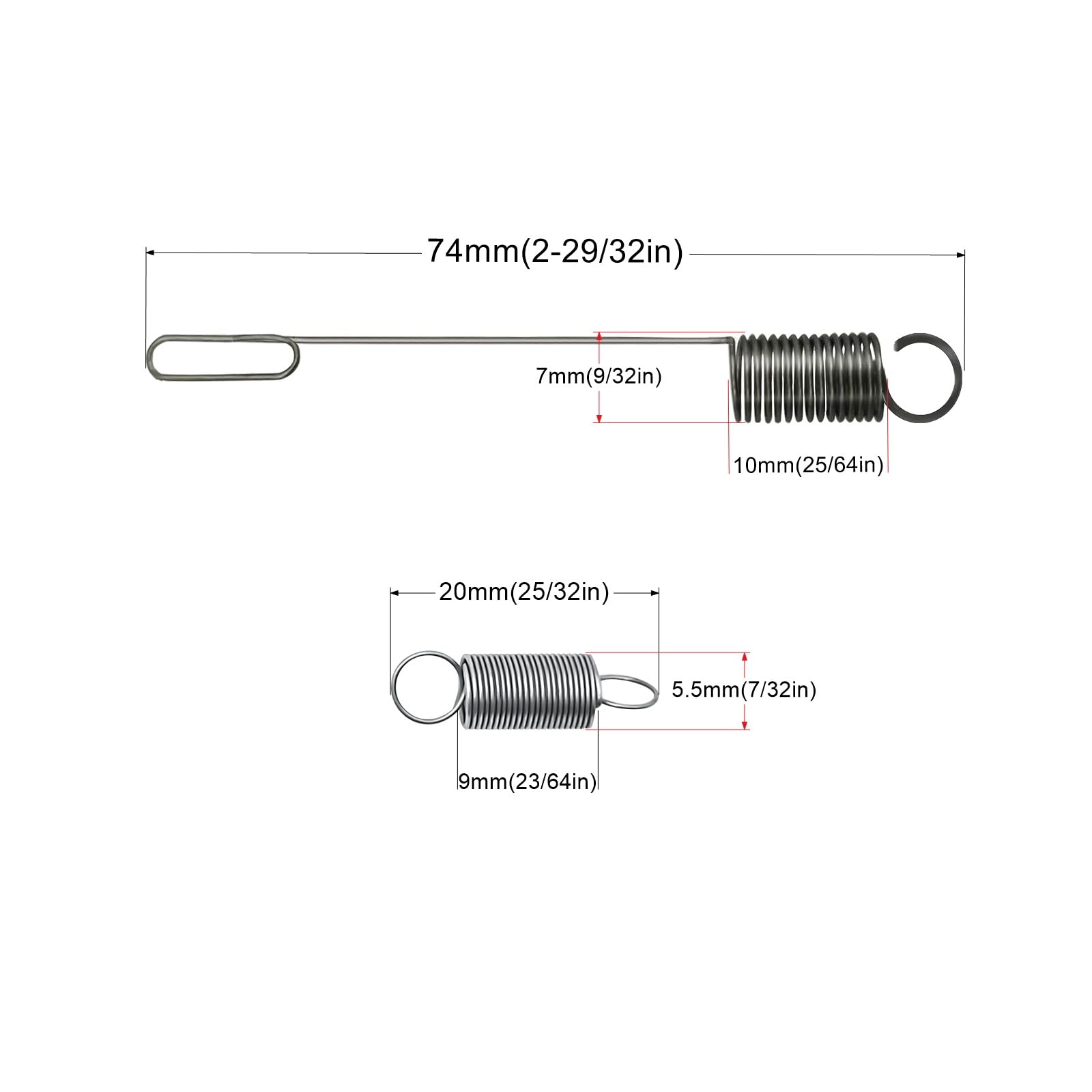 Strongthium 790849 699056 - Muelles gobernadores de repuesto para motores Briggs & Stratton Toro Craftsman Troy Bilt