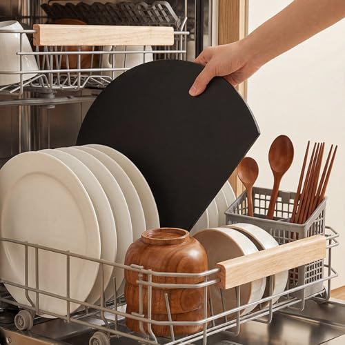 Tabla de cortar semicircular duradera para evitar contaminación cruzada 5