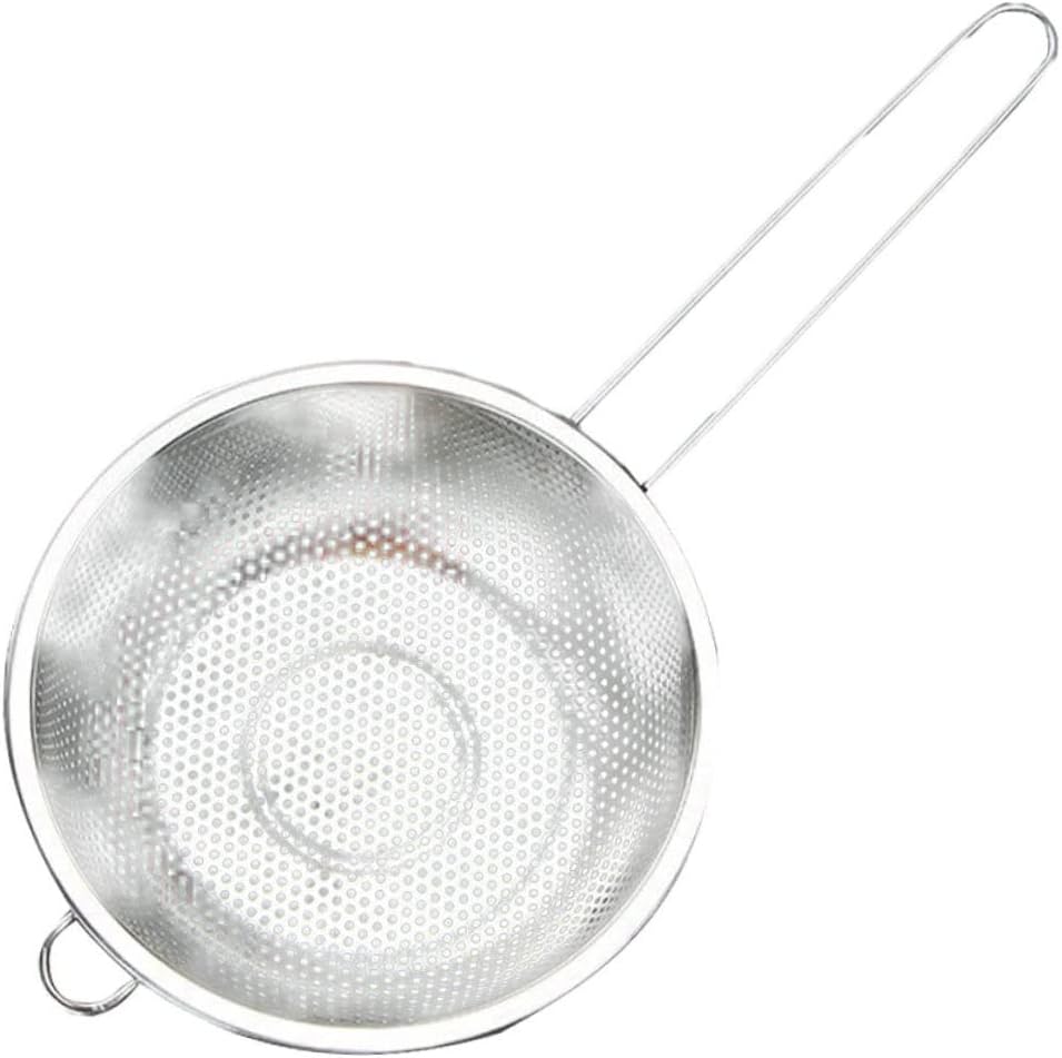 Fruit Drain Basket Single-handled Rice Wash Basin Kitchen Basket 1pc Wash Basin