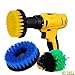 Produktbild OxoxO Drill Powered Cleaning Scrub Brush Attachment Kit Medium Stiffness for Cleaning Showers Tubs Bathrooms Tile Flooring Ceramic Marble Grout Glass Carpets