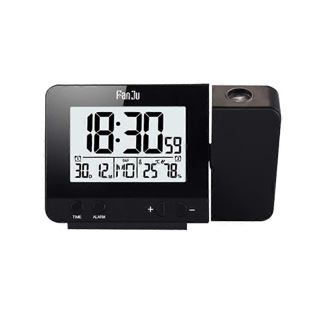 JOYHAPPST Digital Clocks Alarm Clock Digital Led Clock Bedroom Projection Clock Multi- Function Clock