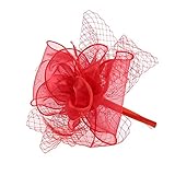 organza hut dunkelblau Elegante Stil Dame fascinator Mesh Stirnband