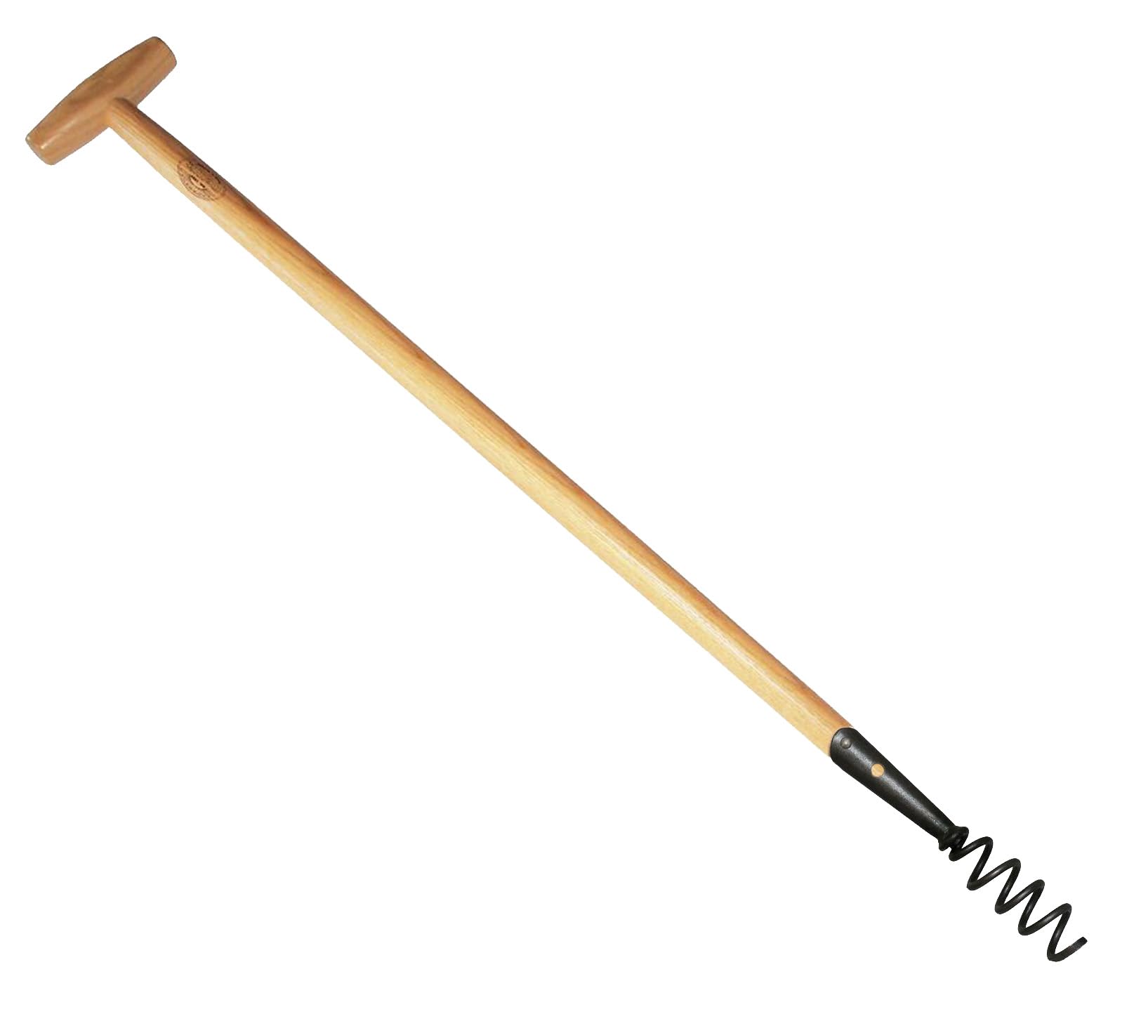 Désherbeur manuel avec manche long DeWit en bois de frêne et acier au bore pour jardinier