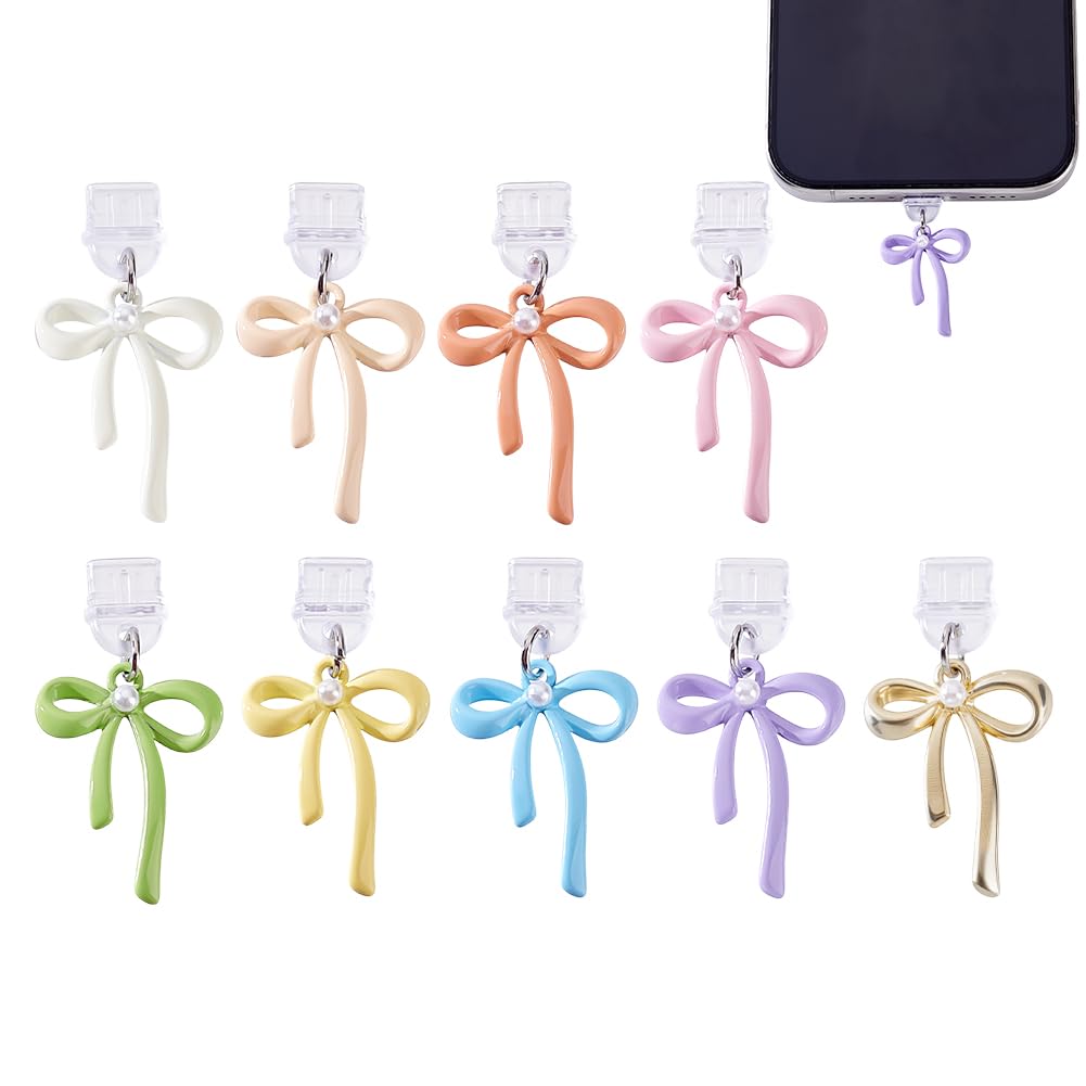 Bouchon anti-poussière USB C de charge avec pendentif pour téléphone et tablette