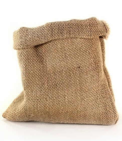 Jutesack für Pflanzen 85x50cm 5 Stück Winterschutz 50kg Traglast Kartoffelsack Frostschutz Pflanzen Sandsack Jute Sack Groß Sackhüpfen Raschelsäcke Ökologische Säcke aus Naturfaser 5 Stück 85x50cm