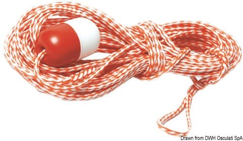 Osculati Tow rope for inflatables 18 m