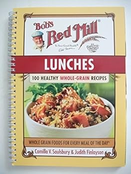 Spiral-bound Bob's Red Mill 'Lunches' - 100 Healthy Whole-Grain Recipes Book