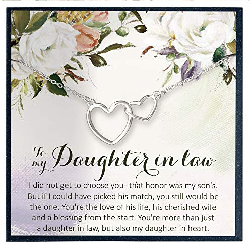 To My Daughter in Law Gift for My Daughter in Law Necklace Gift from Mother in Law to...