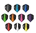 Price comparison product image PerfectDarts Harrows Retina Mixed Colour Dart Flights Standard (10 Sets, 30 Flights, Extra Strong, 100 Micron)