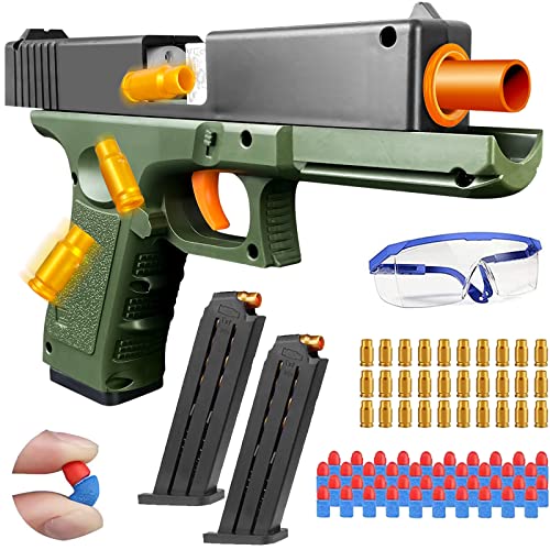 Shell Ejecting Toy Guns For Boys, Foam Bullet Blaster Toy Gun Soft Bullet Toy Pistol, Best Gifts For Kids #TOP5