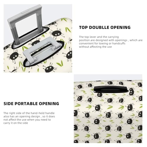 Luggage Cover Protector - Cute Black Spider Print Suitcase Covers for Luggage Fit 18-21 Inch Suitcase4