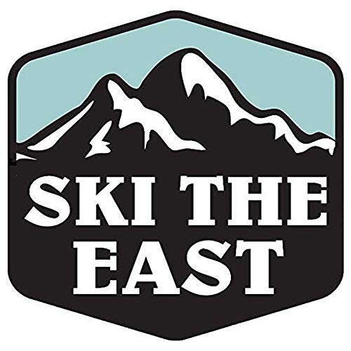 Pack of 4 3" Stickers: “Ski The East” Sticker