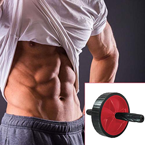 Rolo Roda Exercícios Abdominal Lombar Exercise Wheel + Apoio