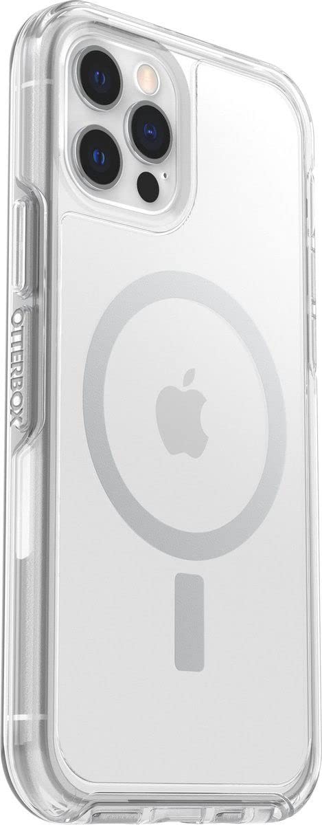 OtterBox Cover Symmetry Plus MagSafe per iPhone 12/12 Pro, Trasparente | Custodia con MagSafe Trasparente, resistente a urti e cadute, sottile, testata 3x norme MIL-STD 810G