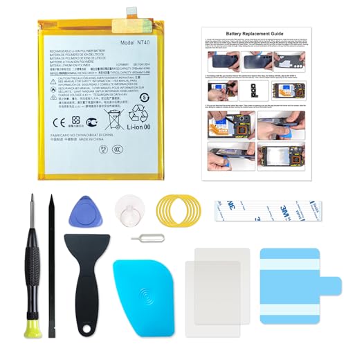 BATLABB New NT40 Cellphone Battery Compatible with Moto G Pure 2021 XT2163 Series, with Instruction & DIY Toolkit