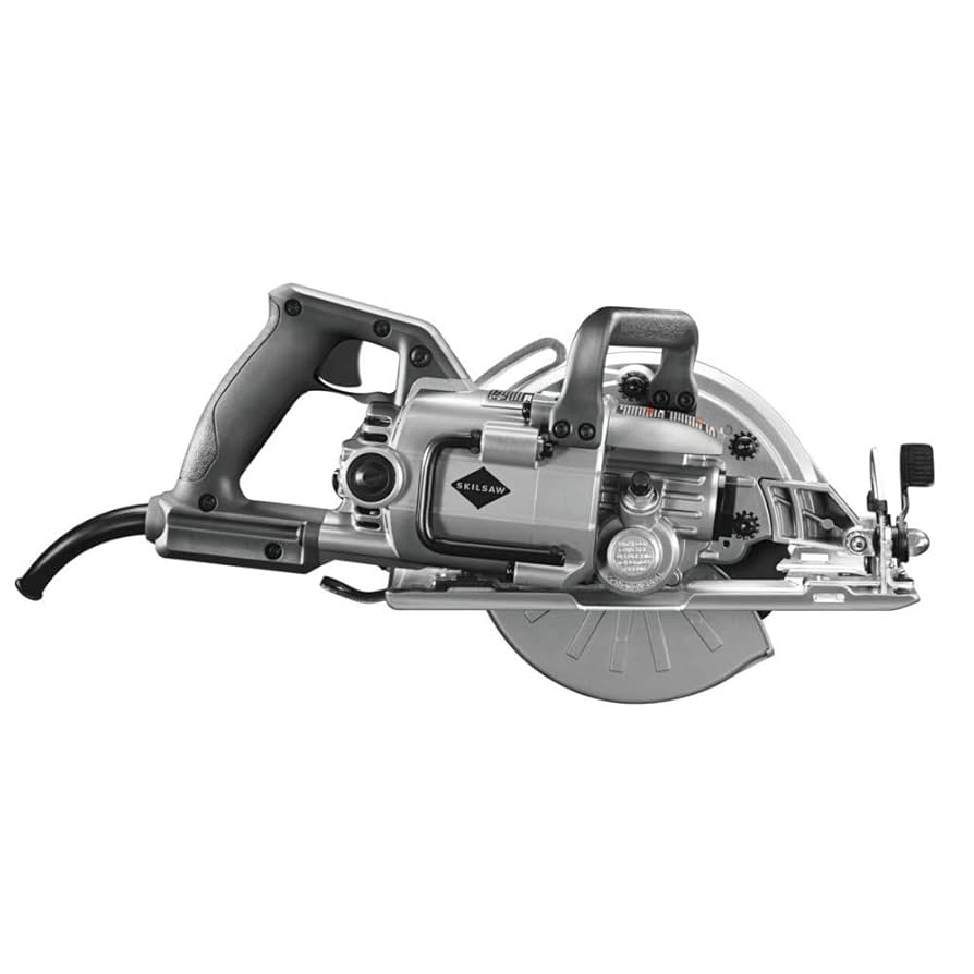SKILSAW SPT77W-01 15-Amp 7-1/4-Inch Aluminum Worm Drive