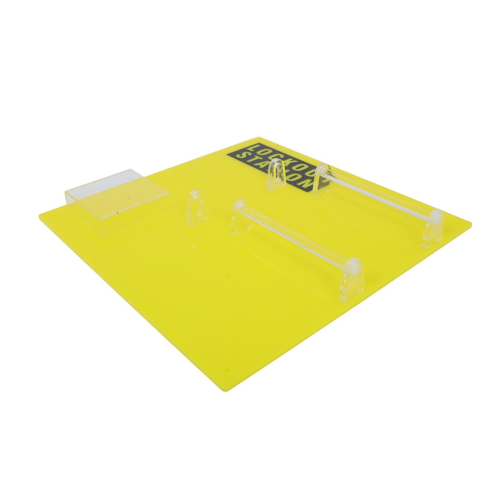 SHERCHPRY Kit de Bloqueo de Pared Organizador de Dispositivos para Mantenimiento Eléctrico Gabinete de Almacenamiento para Uso Industrial Kit de Bloqueo y Etiquetado para Seguridad Laboral