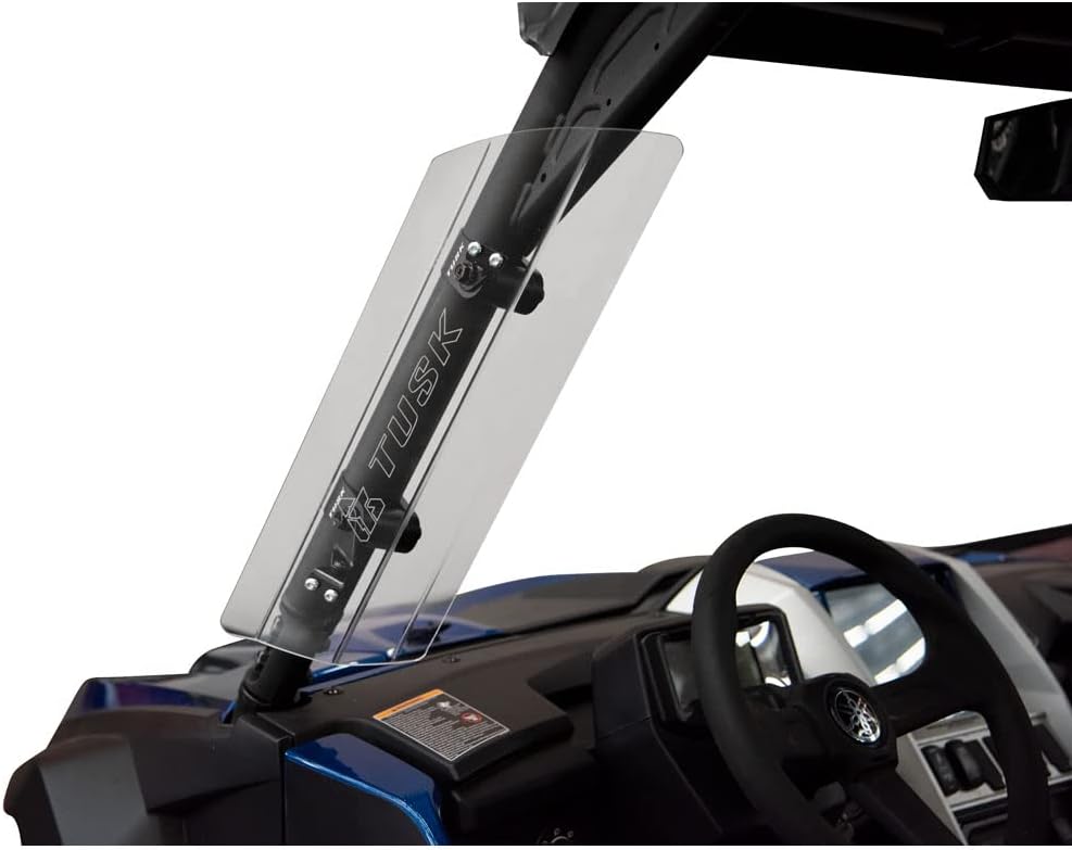Tusk 20" Adjustable Wing Vent Kit with 2" Roll Cage Clamps – Compatible with Yamaha Wolverine RMAX2 & RMAX4 1000 (2021–2025) – Direct Airflow into Cab, No Drilling