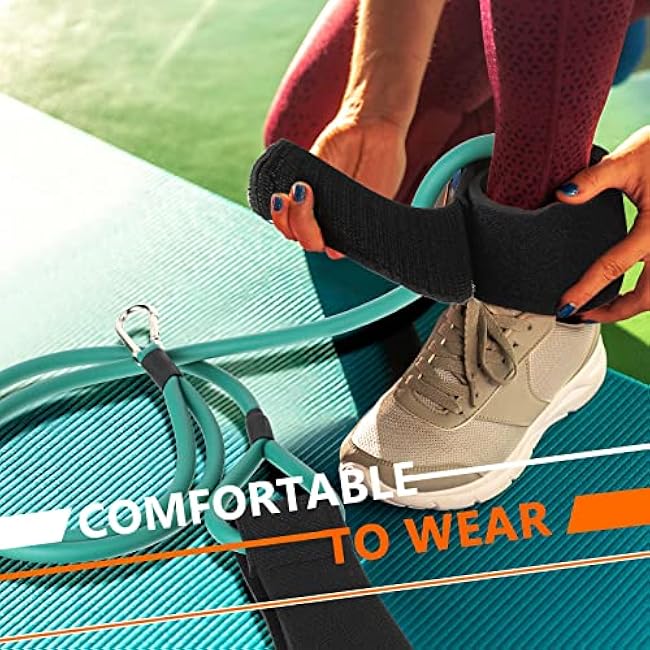 Skylety 4 Pieces Baseball Resistance Bands Youth & Adult Arm Strength Training Baseball Bands for Softball Trainer Pitcher Training, 4 Levels(20, 30, 40, 50 Lbs, Black, Blue, Red, Green)