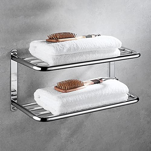 Toallero de pared multifunción ajustable con doble barra 3