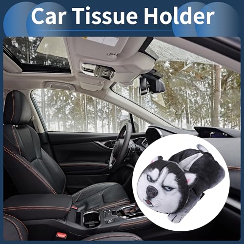 Porte-mouchoirs pour voiture en polyester durable bicolore design