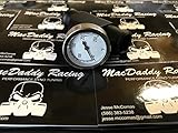 MacDaddy Racing Yamaha Raptor 660 Coolant Temperature Gauge (Black)