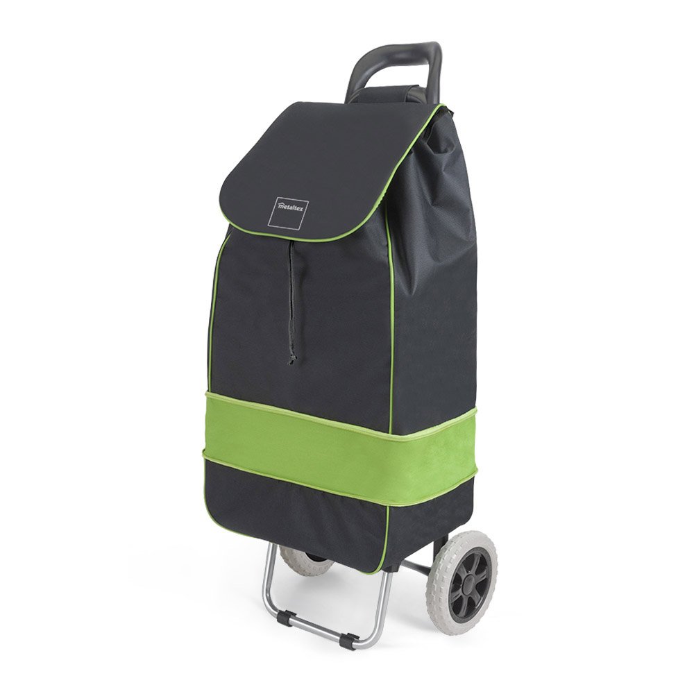 Metaltex Black/Lime Lily Shopping Trolley-, 53 Capacity Size 2